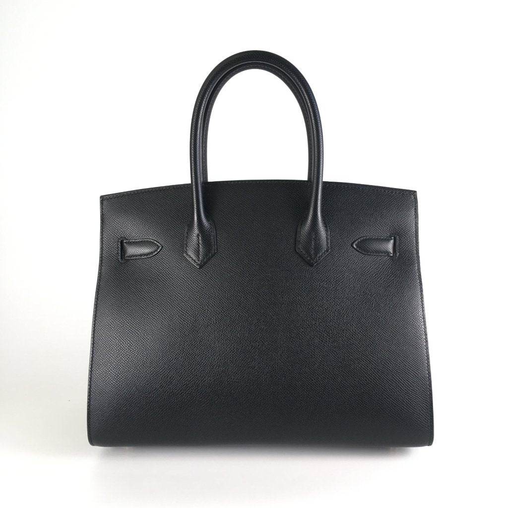 Hermes Birkin 30 Sellier Black Veau Madame