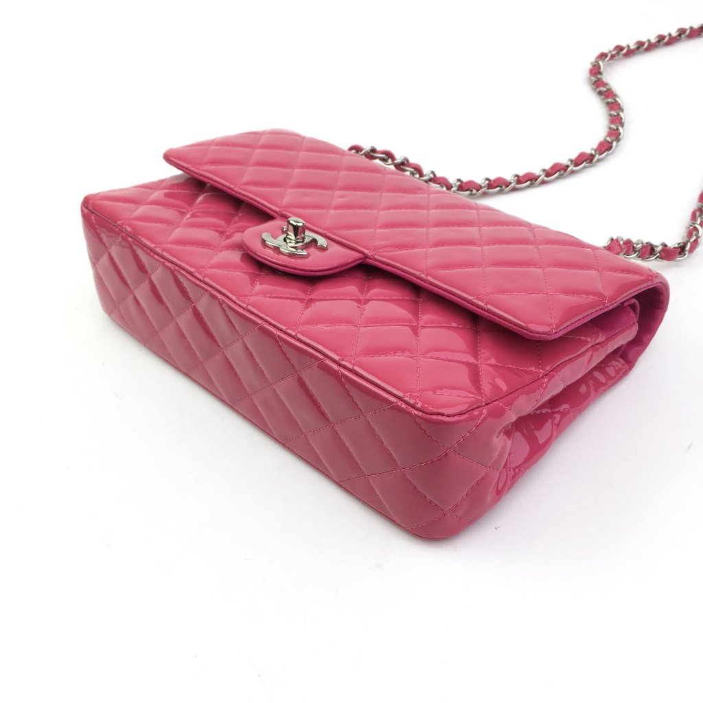 Chanel Classic Flap Medium Pink Patent