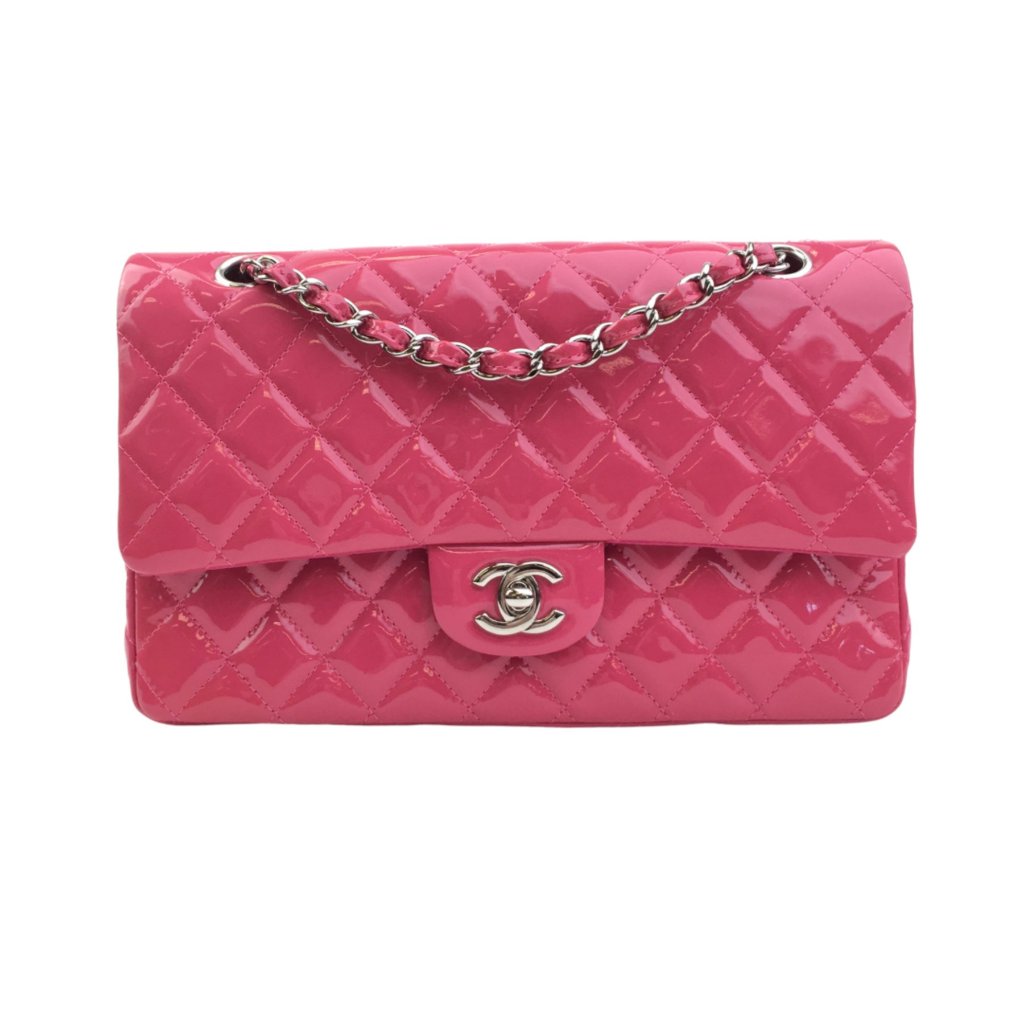 Chanel Classic Flap Medium Pink Patent