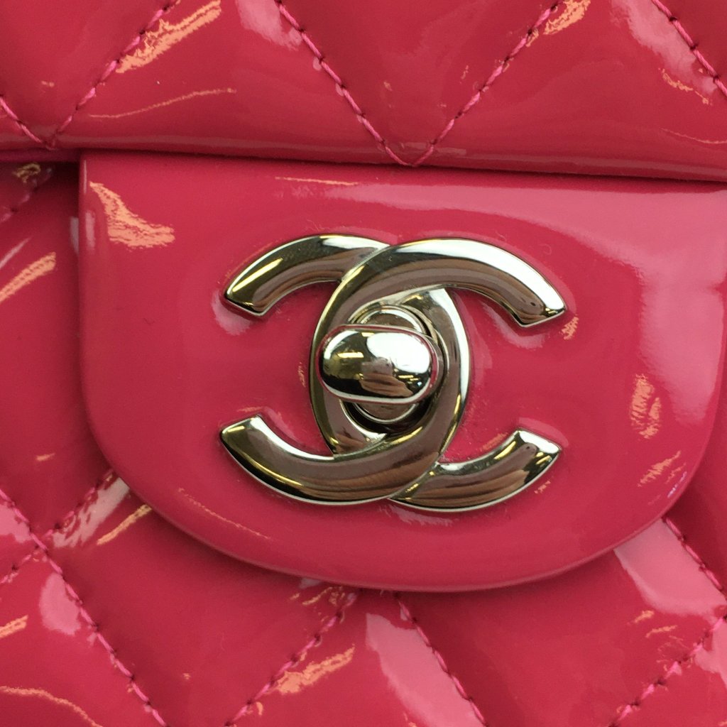 Chanel Classic Flap Medium Pink Patent