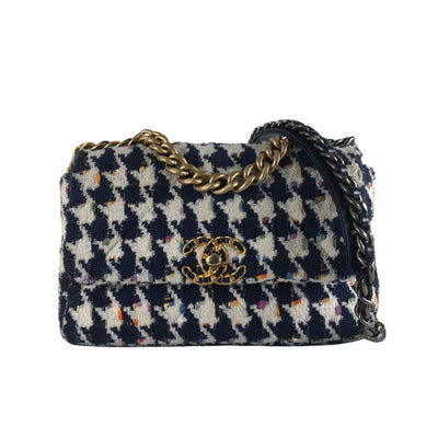 Chanel 19 Flap Medium Multicolor Tweed