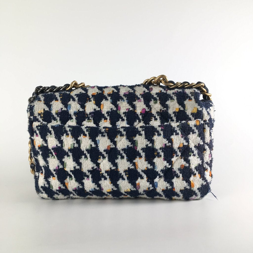 Chanel 19 Flap Medium Multicolor Tweed