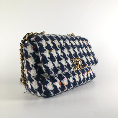 Chanel 19 Flap Medium Multicolor Tweed