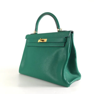 Hermes Kelly 32 Vert Vertigo Clemence