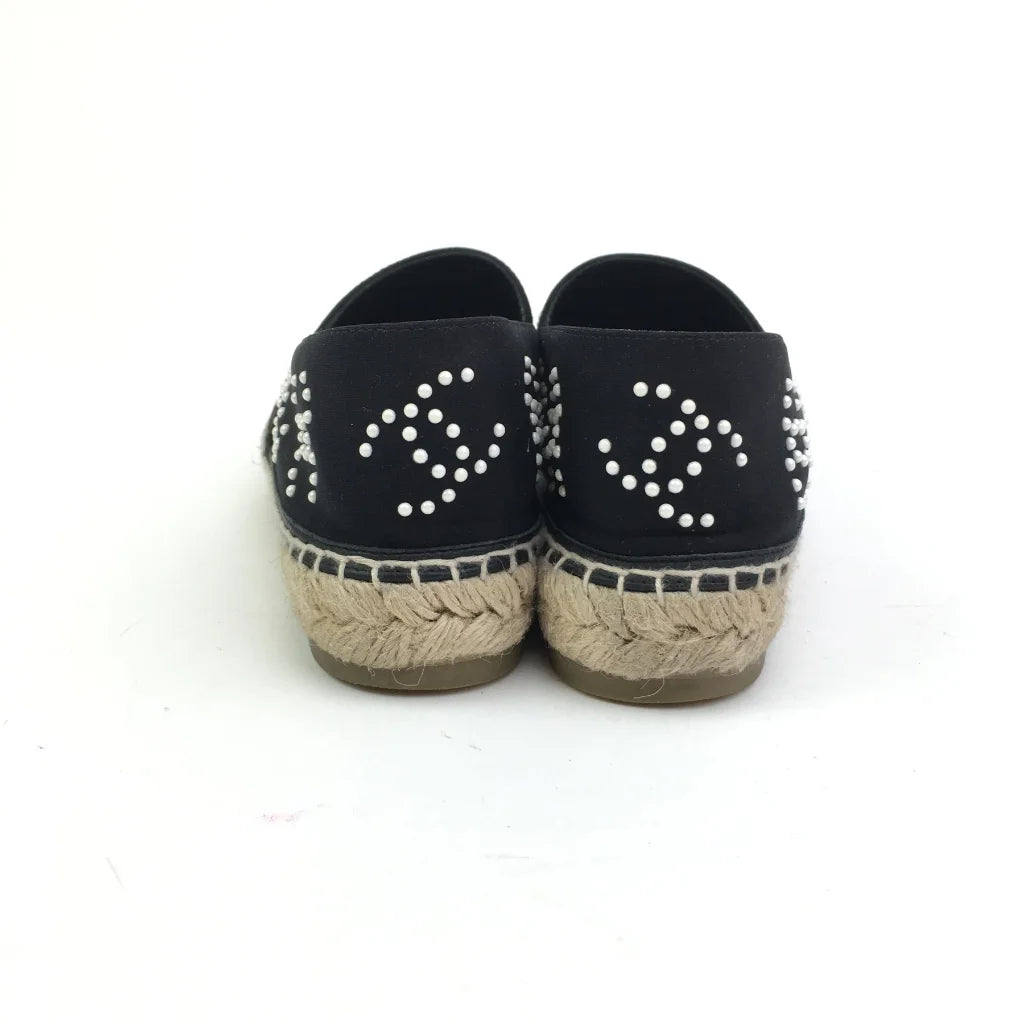 Chanel Pearl Espadrilles Sz 36