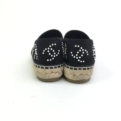 Chanel Pearl Espadrilles Sz 36