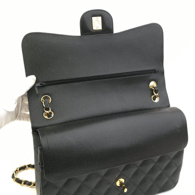 Chanel Classic Flap Jumbo Black Caviar