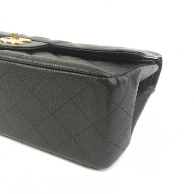 Chanel Classic Flap Jumbo Black Caviar