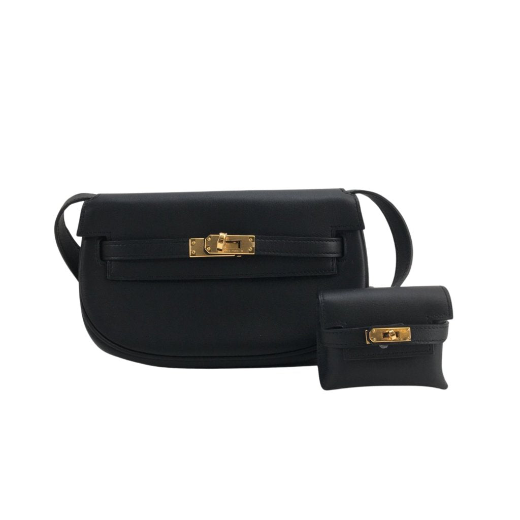 Hermes Kelly Moove Black Swift