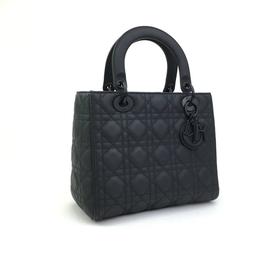 Dior Lady Dior Medium So Black