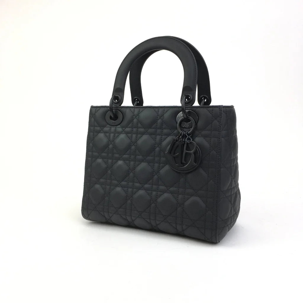 Dior Lady Dior Medium So Black