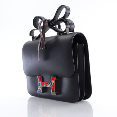 Hermes Marble Constance 24 Black Swift