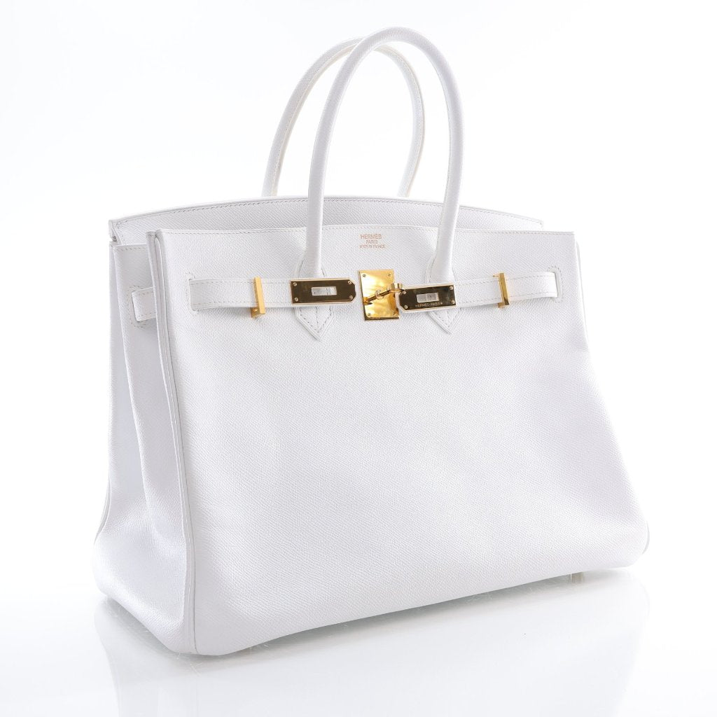 Hermes Birkin 35 White Epsom