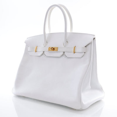 Hermes Birkin 35 White Epsom