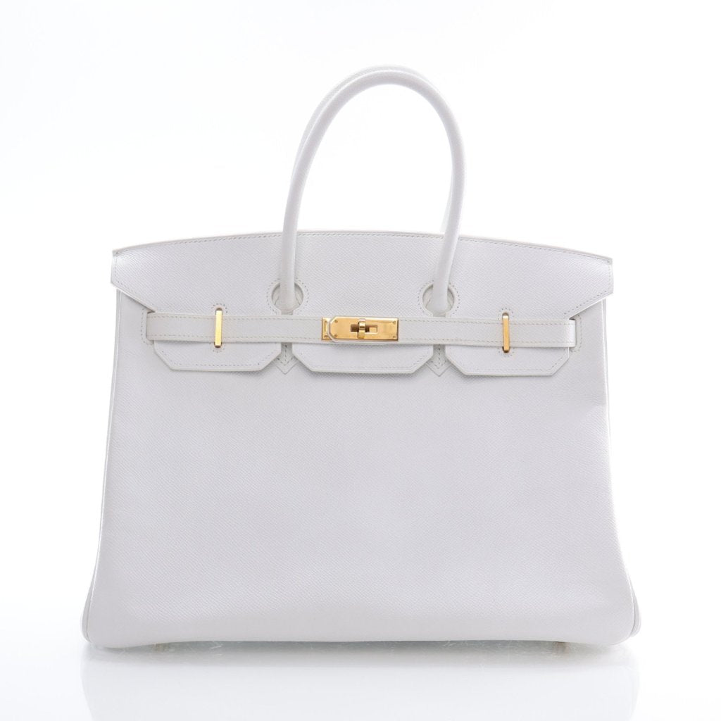 Hermes Birkin 35 White Epsom