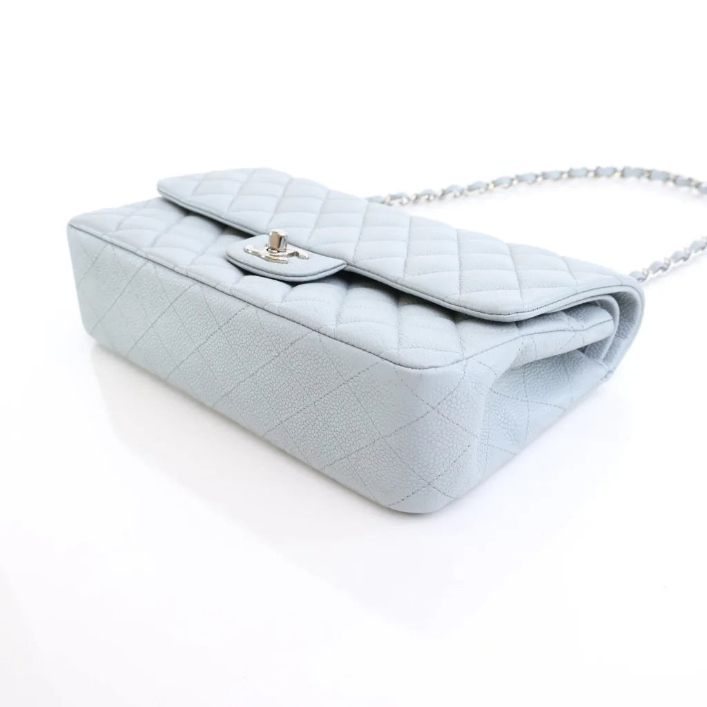 Chanel Classic Flap Medium Blue Caviar