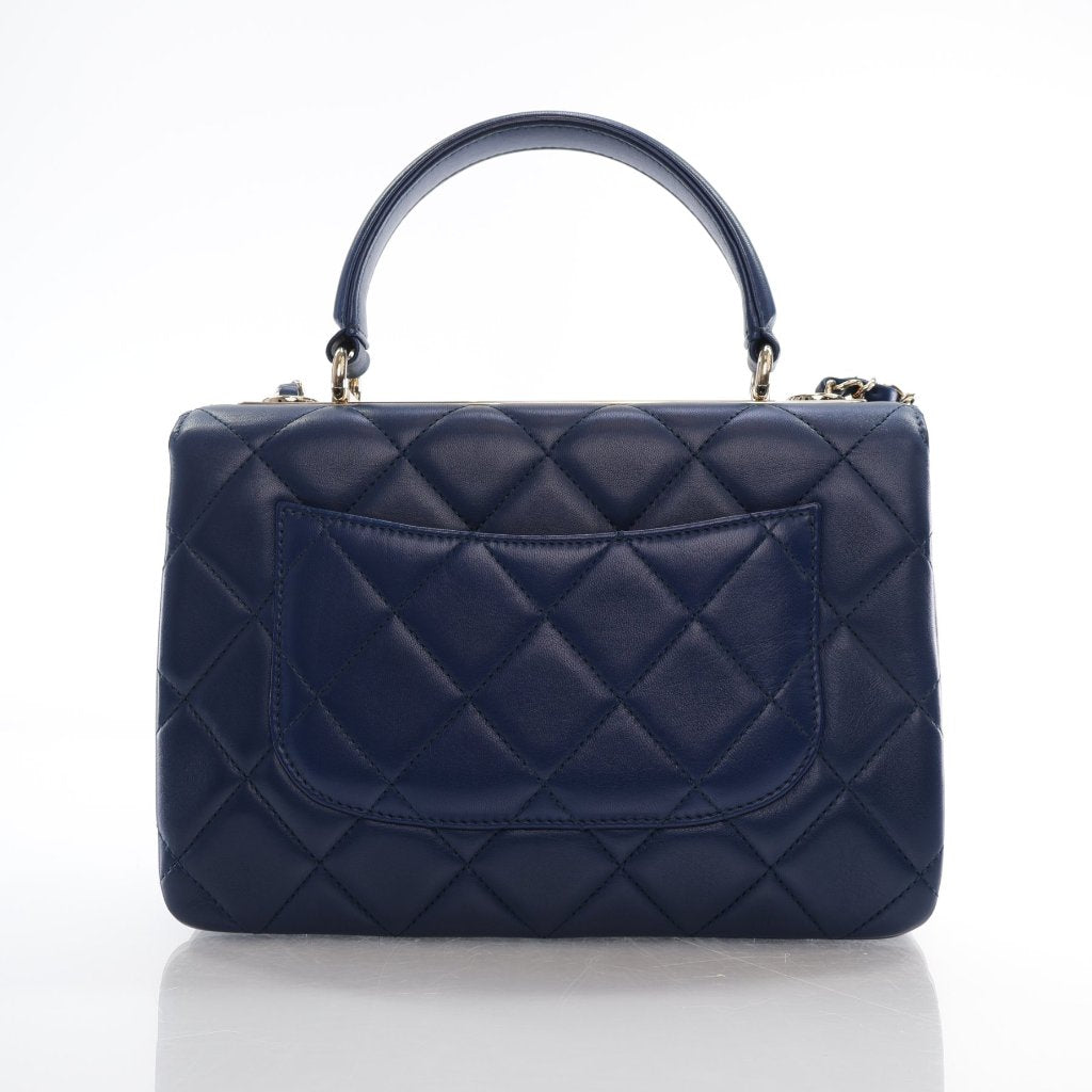 Chanel Trendy CC Small Blue Lambskin