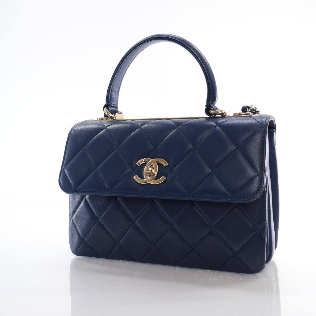 Chanel Trendy CC Small Blue Lambskin