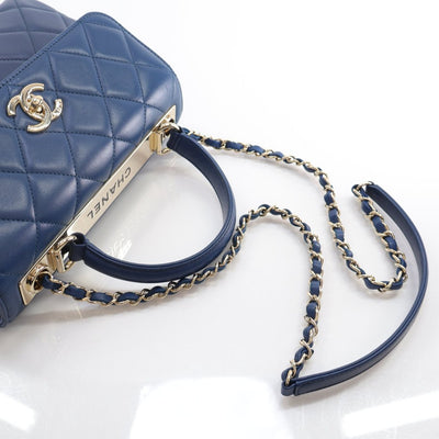 Chanel Trendy CC Small Blue Lambskin