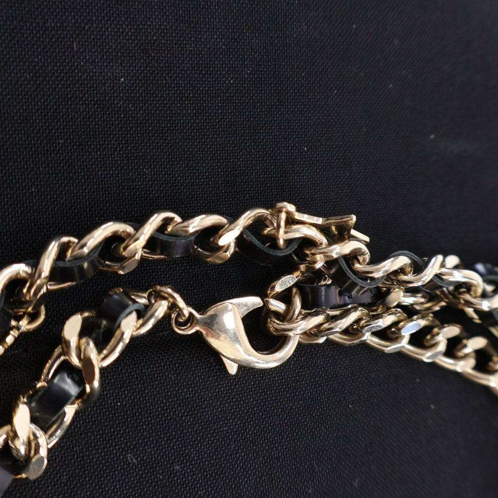 Chanel Multi Chain Charms Necklace