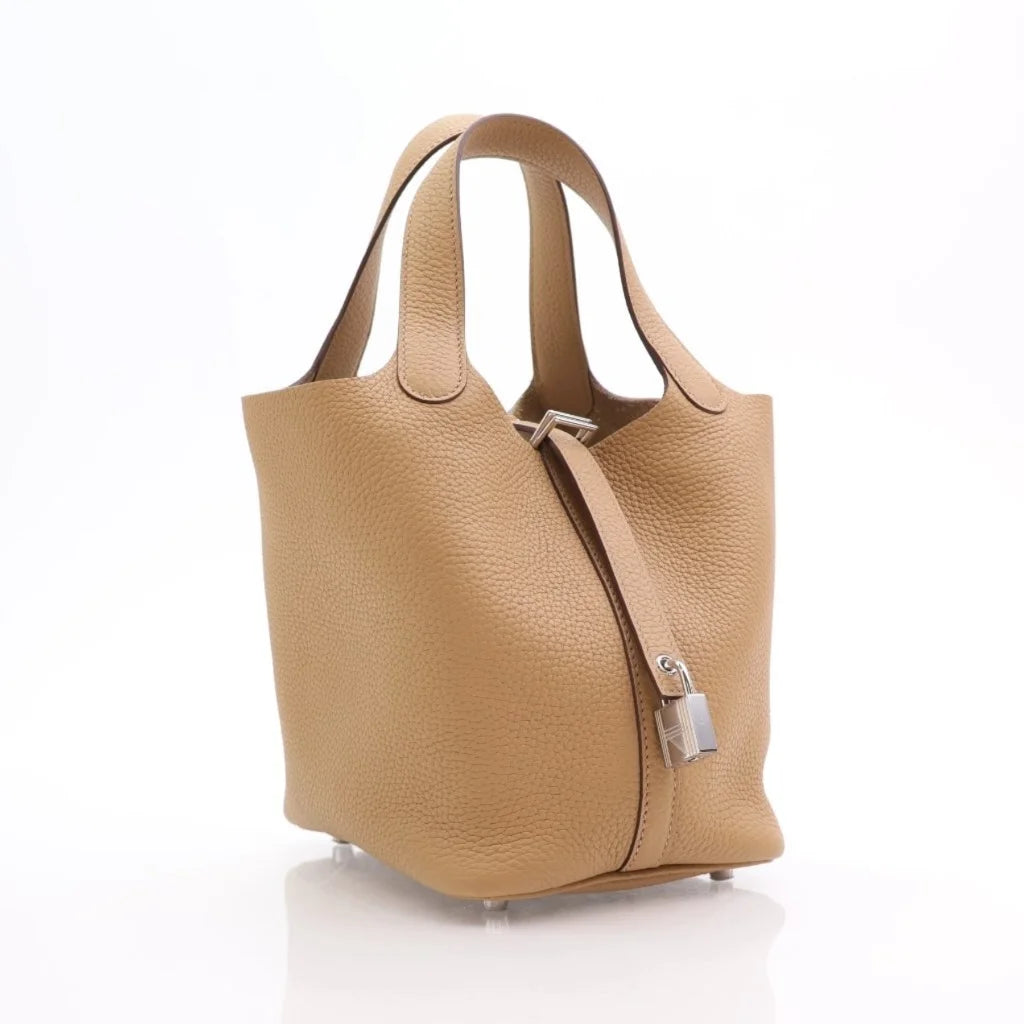 Hermes Picotin 18 Biscuit Clemence