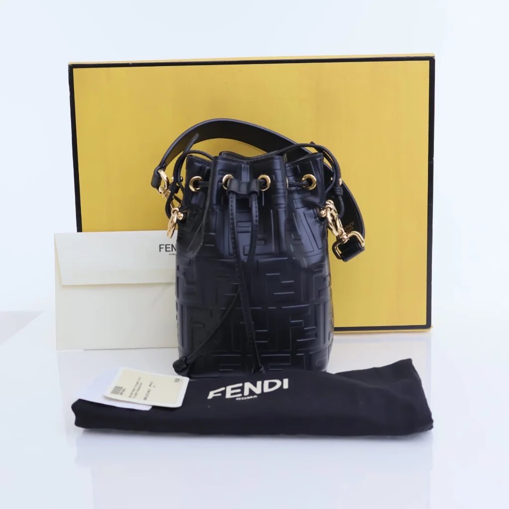 Fendi Mon Tresor Mini Bucket Bag