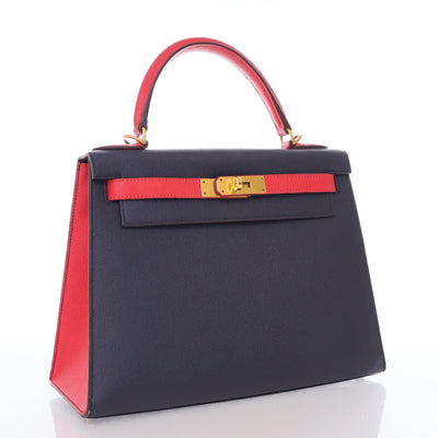 Hermes Kelly 28 HSS Bleu Nuit Epsom