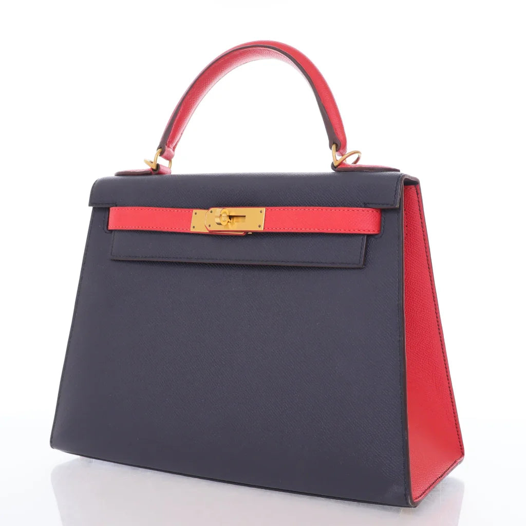 Hermes Kelly 28 HSS Bleu Nuit Epsom