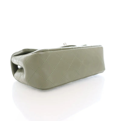 Chanel Mini Rectangle Green Lambskin