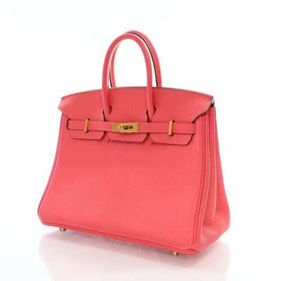 Hermes Rose Lipstick Togo Birkin 25