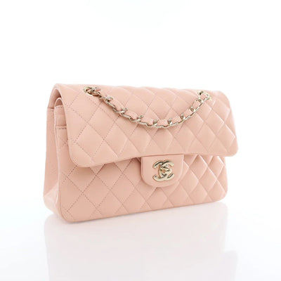 Chanel Classic Flap Small Pink Lambskin