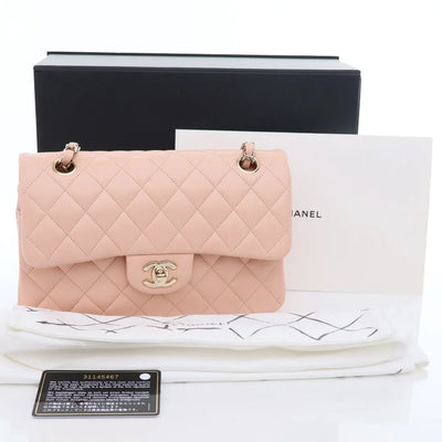 Chanel Classic Flap Small Pink Lambskin