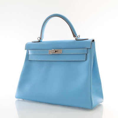 Hermes Bleu Celeste Epsom Kelly 32