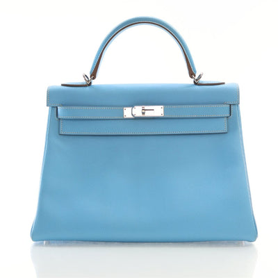 Hermes Bleu Celeste Epsom Kelly 32