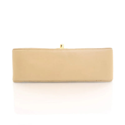 Chanel Vintage Diana Small Beige Lambskin