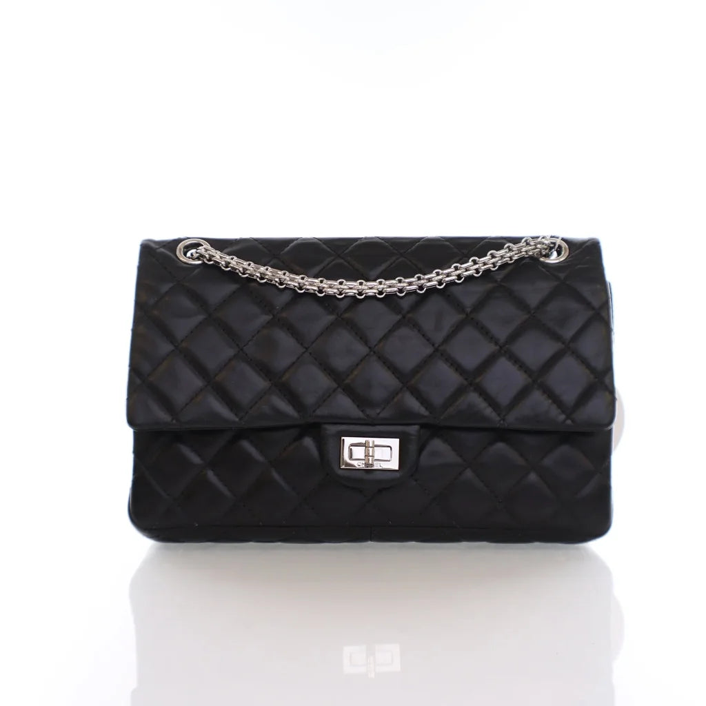 Chanel Reissue 226 Black Calfskin