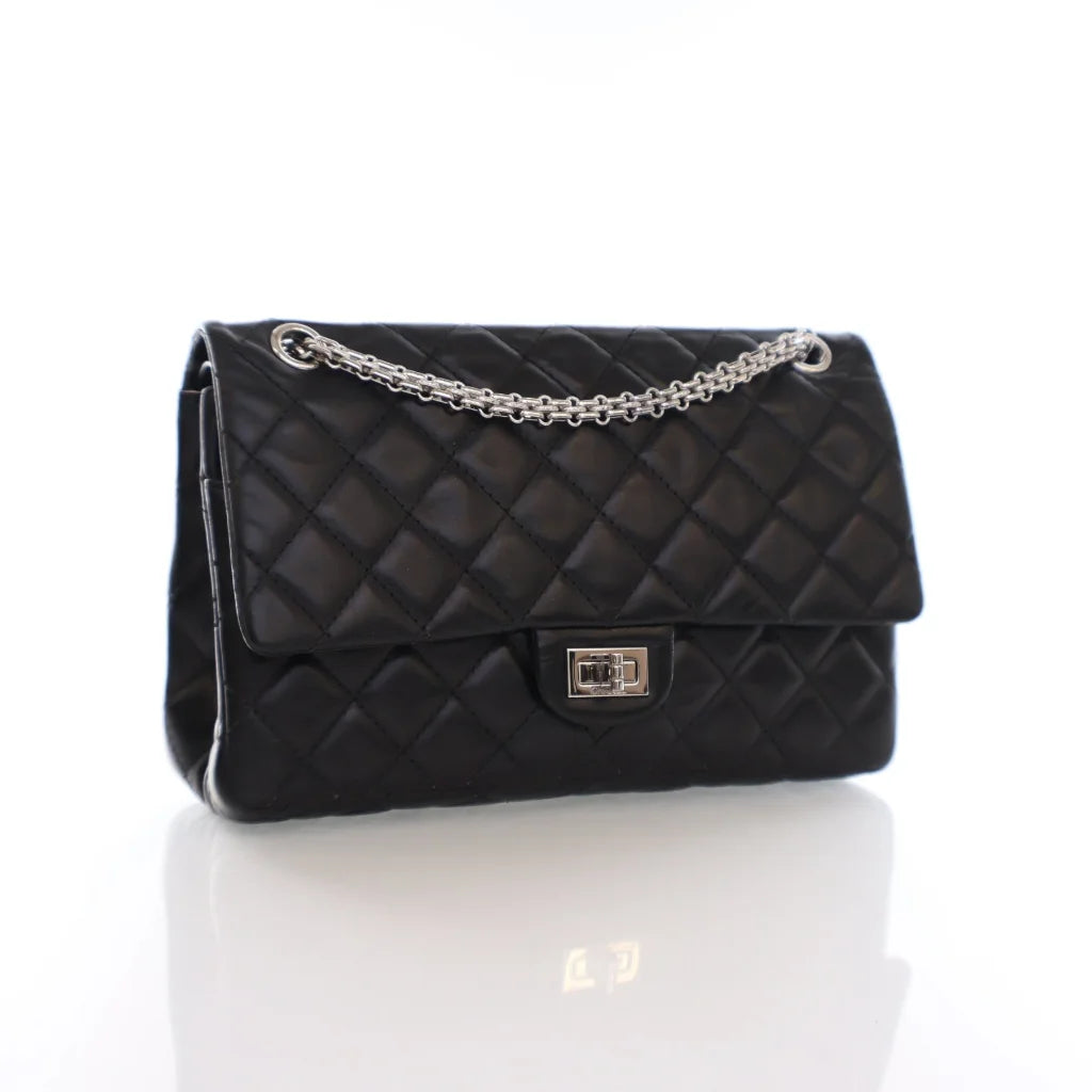 Chanel Reissue 226 Black Calfskin