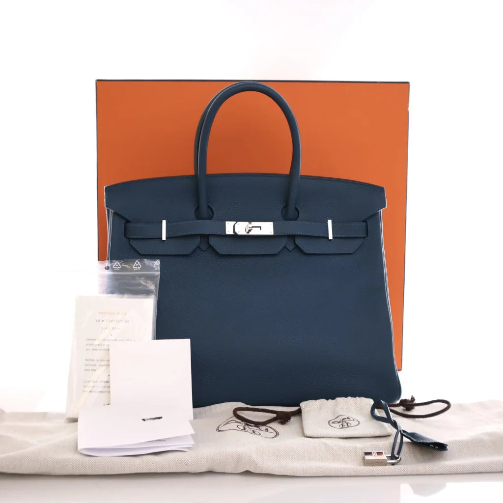 HERMES Hermes Birkin 35 Colvert Togo