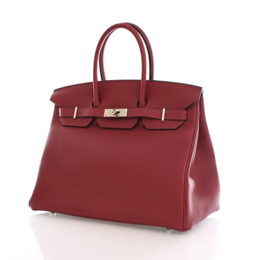 Hermes Birkin 35 Rouge Grenat Togo