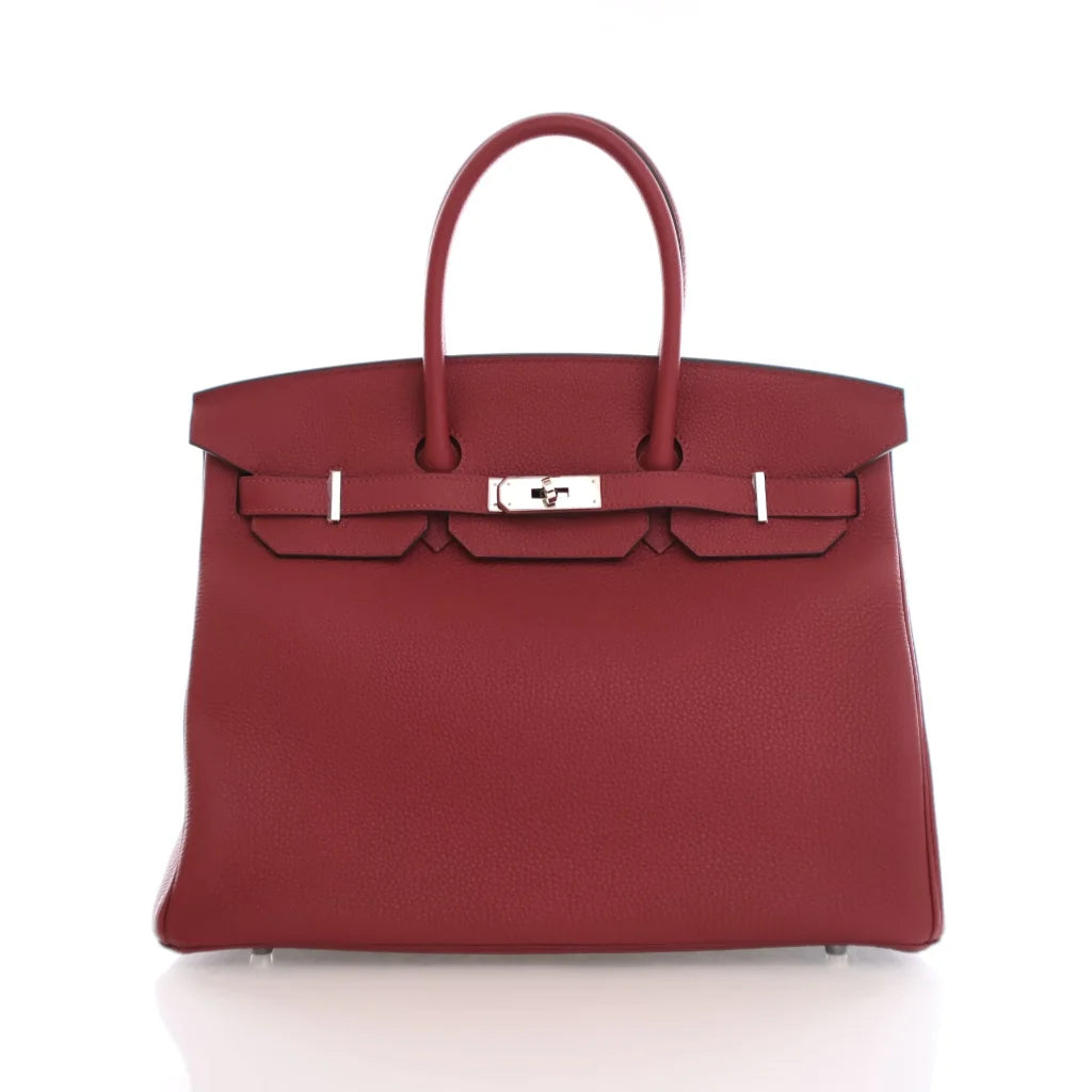 Hermes Birkin 35 Rouge Grenat Togo