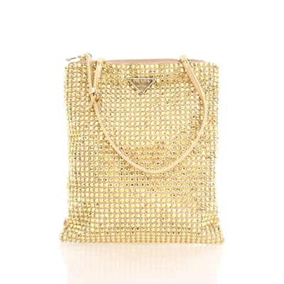 Prada Crystal Satin Bag