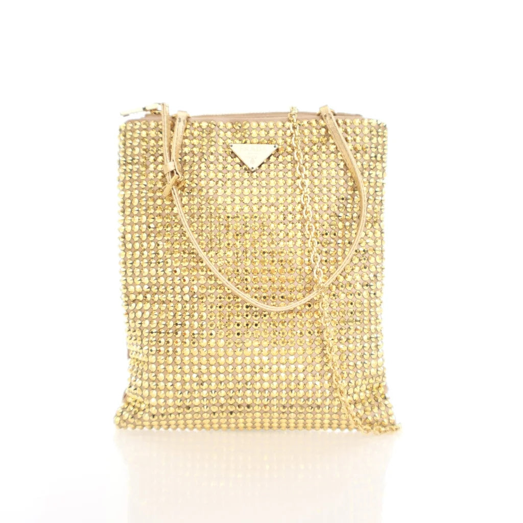 Prada Crystal Satin Bag