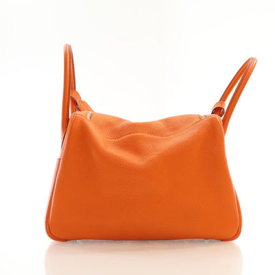 Hermes Lindy 34 Orange Clemence