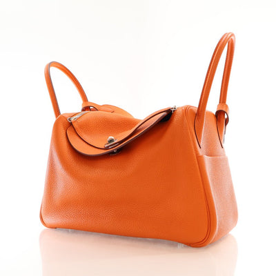 Hermes Lindy 34 Orange Clemence