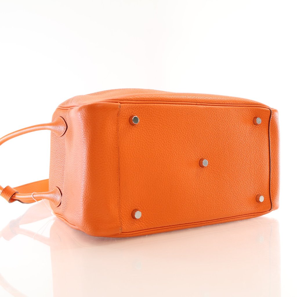 Hermes Lindy 34 Orange Clemence