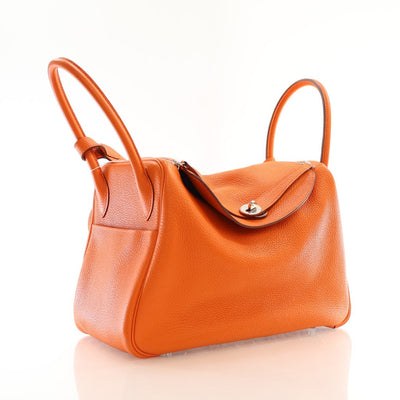 Hermes Lindy 34 Orange Clemence