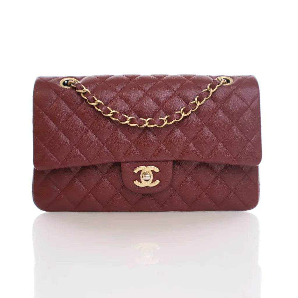 Chanel Classic Flap Medium Red Caviar