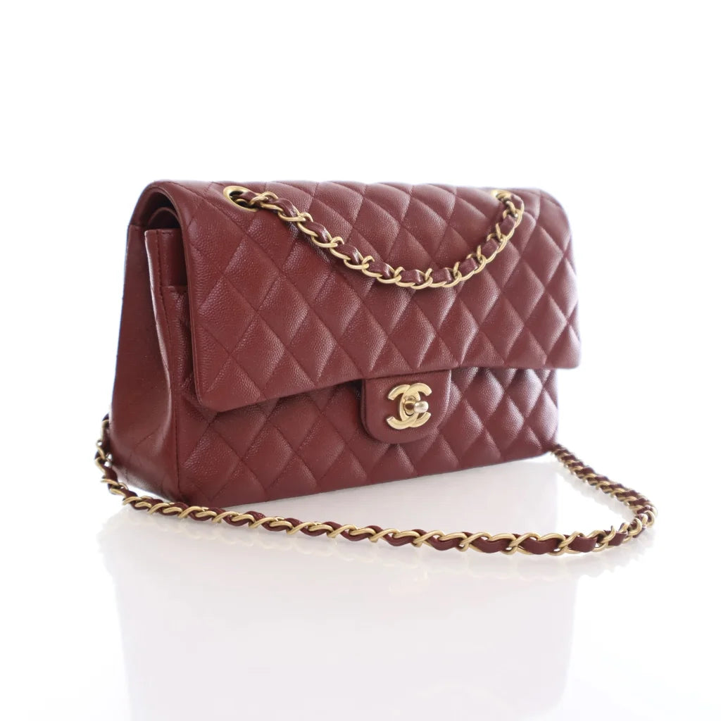 Chanel Classic Flap Medium Red Caviar