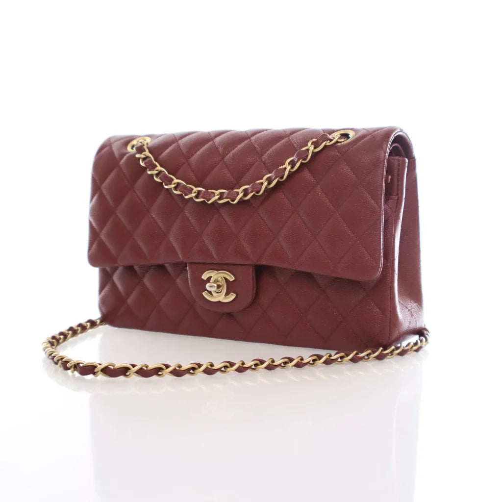 Chanel Classic Flap Medium Red Caviar