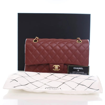 Chanel Classic Flap Medium Red Caviar